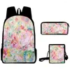 Backpack Tie-dye Canvas Women Female Lovely Travel Bag Teenage Girls High Quality Schoolbag Lady's Knapsack Small Book