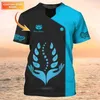 Masaż terapia męskie koszulki Masaż terapeuta pesonalizowana nazwa 3D drukowana koszulka unisex w stylu letnim T-shirt DW152