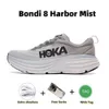 Hokah 8 One Clifton 9 Hokahs 2024 Running Shoes Bondi Women White Black Coastal Sky Forming Orange Sand Airy Blue Red Carbo9swm# S Carboswm#