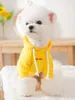 Dog Apparel Spring Autumn Sweatshirt Hoodies Cat Puppy Coat Outfit Pet Clothes Yorkie Pomeranian Bichon Poodle Schnauzer Clothing