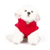 Hondenkleding Tracties Buckle Pet Puppy Warm Kleding Wasbaar Ademend overalls voor de herfst Winter