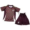 Maglie da calcio di Mexicos Kit per bambini 2024 Messico All Away Boys Football Jersey Kit 24 25 Chicharito J.Quinones H.Lozano Shirt Set completo Maillot Camiseta Maglia