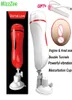 Mizzzeee Masturburation Cup Flowjob Oral Vibrator Sex Toys for Man Anal Vagina Real Pussy Mal Masturbator for Men Suction Cup sexe y9096768