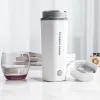 Ketles 110V / 220V Electric Hot Water Cup Small Portable Kettle Travel Heating Smart Isolation Artefact Mini bouillant rapidement