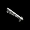 Tie Clips Mens Metal Tie Clip Bright Chrome Stainless Steel Jewelry Necktie Clips Pin Clasp Clamp Wedding Charm Creative Gifts Y240411