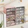 Aufbewahrungsboxen AFBC 3 TIERS Make -up Organizer Halter Kosmetikbox Badezimmerarbeitsplatte mit Schubladen