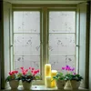 Stickers de fenêtre Crystal Flower Plaid Cover Film Home Decor 3D STATIC Decoration Balcon Balcon Sticker 45/60/90 200cm