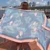 Pudełka biżuterii gorące nowe 90x180cm Twill Botton Pareo 2018 Summer Cover-Ups Rectangle Wrap Scarf Bikini Cover Up Autumn Beach Sarong Maty