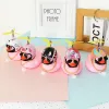 Bicycle Bell Daffy Pink Duck With Helmet Propeller Rubber Bike Accessories Motorbike Mtb Kids Bike Horn Light Duck Captain