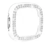 FitbitのPCケースVersa 4 Smart Watch Double-Row Diamond Protective Shell for Fitbit Sense 2バンパーアンチフォールフレームケース