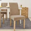 1/2/4/6 PCS Velvet Stuhl Deckung Superweicher elastischer Esstuhl Slipcover -Sitzkoffer für Küchen -Esszimmer Hochzeits Bankett Haus