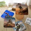 Pillow Motocross Racer Mat Nordic Printing Chaise Soft Office Si siège d'auto Confort Breffable 45x45cm SOFA