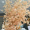 Dekorativa blommor 95 cm Artificial Poplar Peach Lantern Fruit Wedding Pography Flower Supplies Material