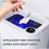 Afvalbakken 18L Type-C Oplaadbare Smart Sensor Trash Can met display Automatische inductie Wastebin voor badkamer Keuken Toiletafvalbasket L49