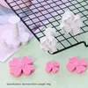 Bakvormen schimmel driedimensionale heldere textuur gemakkelijk te reinigen veerontwerp meerdere stijlen huishoudenproducten printen plastic wit