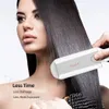 Ckeyin Electric Hair Straightener Professional Ceramic Fast Heat Heas Curler調整可能な温度フラットアイアンヘアスタイリングツール240401