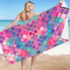 Fish Scales Large Bath Towels No Sand Free Quick Dry Towel Summer Swimming Xxl Beach Towel Surf Poncho Microfiber Bath Towel