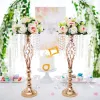 Yannew 2st bröllopsblommor för mittstycken Artificial Rose Cream White Kissing Ball Floral Arrangement Party Table Decors