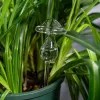 Glas svamp vattna enhet mini automatiska självvattenenheter kreativa växtvattning glödlampan trädgård tillbehör hem dekoration