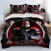 Cavalier Knight Templar Crusaders Conjunto de roupas de cama de edredom, capa de edredte na capa da colcha de colcha, King Queen Size Bedding Set