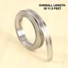 Decorative Plates 304 Stainless Steel Clamp Hose Strap With Fasteners Adjustable DIY Pipe Ducting 11.5 Feet