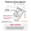 SSR-10VA SSR-25VA SSR-80VA SSR Solid State Relay Voltage Regulator AC24-380V Output+Potentiometer 470K-2W for PID Temperature