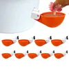 Automatic Chicken Water Cup Waterer Bowl Kit Farm Coop Poultry Waterer Drinking Water Feeder For Chicks Duck Geese Turkey Quail