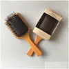 Hair Brushes For Aveda Mas Comb Gasbag Anti Static Air Cushion Wooden Brush Wet Curly De Hairdressing Styling 2207087824160 Drop Deliv Ot0Ha