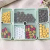 Magnetischer Pillenkoffer -Pillenorganisator faltbar 7 -Tage -Pillen Organizer Daily Pill Box Organizer mit 7 Fächern, die für Büro tragbar sind