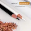 2/12pcsブラックホワイトカラーペンシル - アーティストと初心者アートのための永続的な色の鉛筆油ベースの木製色の鉛筆