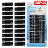 20pcs Cable Organizer Clips Wire office Management Desktop Wire Manager Cord Holder Earphone Line Tie Fixer USB Data Winder