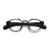 Óculos ópticos para homens, mulheres designers retrô kmrx8.0 lençóis de moda copos de quadro acetato de elasicidade detalhada estilo oval anti-azul Placa de lente de luz com caixa