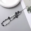 Neues koreanisches Handy Lanyard Charme Gurt Chain Mobile Pendell Telefon Hülle Schlüsselbund-Gurt Anti-Lost handgefertigtes Kabelschmuck