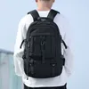 Mochila 50l 80l expandible para hombres 17.3 laptop USB USB Carga de gran capacidad Viajes escolares impermeables