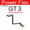 For Realme GT 2 3 5 GT Neo 3 3T 5 5Se Power Volume Flex Cable On OFF Power Volume Buttons Flex Ribbon
