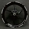 For 17 inch ninja 250 400 650 Z1000 Z800 Z900 Z250hub modified wheels rims reflective waterproof character decal stickers