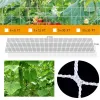 1/2/3pcs Plant Trellis Netting ciężkie poliestrowe wsparcie roślin poliestrowych winorośl Wspinaczka Hydroponika Garden Net Akcesoria Multi