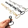 5 -stks Swivel kreeft lederen tas handtas portemonnee schouderband riem gesp clip trigger buckle key ring honden ketting kraag snap haak