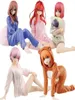Figury zabawek akcji Nakano Ichika Nino Miku Yotsuba itsuki figure piżama kwintesencja kwintuplets Anime Model Toys Doll 22108279091