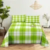 Moderne kunst 0.9/1.2/1.5/1.8/2.0m Bedding Sheet Home Digitale print polyester bed platte vel met kussensloopafdruk laken