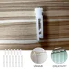 Shower Curtains 20 Pcs Curtain Replacement Rod Track Pulley Runners Wheel Easy Scroll Hook Roller Fittings Plastic Ceiling