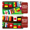Латинская Америка декоративные загородные флаги, висящие мировые партия международной кулон