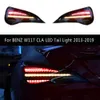 Biltillbehör baklampan för Benz W117 CLA180 CLA220 CLA260 CLA LED Bakljus 13-19 bakljus Broms Omvänd parkeringsljus