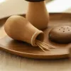 Mushroom Shaped Toothpick Dispenser Creative Desktop Toothpicks Storage Decor Wooden Toothpicks Oraganize Kitchen Gadgets