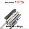Single Dual SIM Card Tray Slot With Waterproof Rubber Ring Replacement Parts For iPhone 13 Pro 13pro