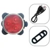 Dog Collars Pet Safety Led Light 4 Modes Usb Rechargeable Outdoor Lamp For Collar Harness Leash Accessories Portable Supplies