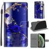 Caixa de telefone de couro de estampamento colorido para Samsung Galaxy M04 M14 M54 A04 A14 A24 A34 A54 5G CARTA DE CARTA DE CARTA CABELA