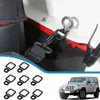 Tie-down d anziani anchigari ganci per fibbia per jeep wrangler tj jk jl gladiator jt 4xe 1997-2023 2/4 porte per interni automobili accessori per interni auto