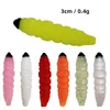 Jyj 1box 3cm Larva Swimbait Silicone Worm Baut-Caoutch Rubber Shrimp Wobbler Carpe Fishy Sodel Fishing Lures Vivid Isca pesca