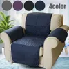 Chair Covers 1pcs Single Waterproof Sofa Cover Soft Pongee Fabric Pet Cushion Protective Home Anti-dirty Recliner Protector